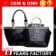 Luxury brand pu ladies handbag for sale
