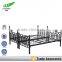 Detachable metal double bunk bed