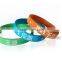 embossed silicone mosquito repellent bracelet with printing