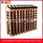 Fashion wood wine display rack for store