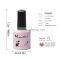 Fashion Metal soak off UV gel nail polish, 10ml Metallic color nail art Beauty UV gel