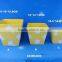 square flower pots fiberglass sqaure planter glazed color pots