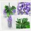 Artificial wisteria tree flower with high quality silk material