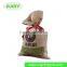 Printed Hessian Bag Drawstring Small Hessian Gift Bags