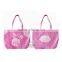 the nice blue color pp woven shopping bag