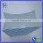 Factory supply square bottom blue printing paper gift bag, blue and white stripes paper bag