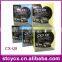 CD DVD CPP Bag Envelope Clear Plastics PP CD Sleeve With Flap White CD Sleeve