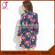 Fung 2801Stock Avaialble Floral Cotton Muslin Bridesmaid Robes