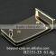 High-level men's 35mm built-in in-put two-piece plate belt press buckle