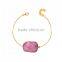 2016 Hot Selling Fashion Rough Natural Stone Bracelet Green Druzy Beads Bracelet