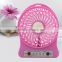 mini rechargeable portable USB fan with power bank