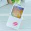 Pink tiger stripes parttern leather stand case for samsung note 3 with stand function hot selling phone case