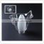 china supplier hanging wall flower shape mouth blown pyrex glass lamp shade ,best-selling home decoration glass lamp cover