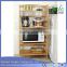 Eco-friendly bamboo display shelf Bamboo Commodity Storage Shelf