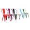 2016 Hot selling furniture: stackable commercial metal bar stools for restaurant coffee