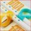 Good quality silicone minion and colorful chopstick