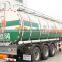 Fuel Tank Trailer, Aluminum Alloy Fuel Tanker Semi Trailer, 3 axle oil tanker trailer 40 m3