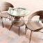 Rattan garden chair set wicker table and chairs outdoor balcony furniture