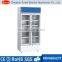 supermarket Transparent Glass Door Upright beverage display cooler