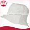 100% Cotton Infant Sun Block Bucket Hat for baby girl and boy