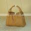 China Supplier Europe Style Custom Design Blue Women Hand Bag Leather Handbag