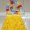Adult beach party 5pc grass skirt and lei