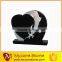 Hot sale prefab cheap double heart headstone