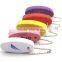 Custom made oval shape pu foam floating key chain / eva floating key ring