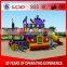 Creative colorful PE board outdoor children playground equipment