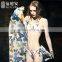 Balneaire New Arrival the Butterfly Print Bikini Cover Ups,beach Cover up