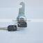 Zinc alloy file cabinet lock stainless steel finish blade cam lock