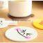 Kitchen Accessories Cute Anime Silicone Coffee Placemat Cartoon Drink Coaster Cup mat