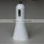 wholesale universal dual usb 5v car charger 5v 1a/2.1a with led light made in china