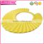 Babies products soft adjustable baby shower cap for shampooing and bathing