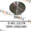Sealing cone DN55*142*38 OEM 10061076 schwing cone for putzmeister concrete pump spare parts