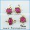 Wholesale Different Types Quartz High Quality Glass Stones pendant