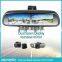 Multiple display car rearview mirror, bluetooth and radar detector,wireless camera display special for limo