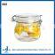 CK10b Airtight Custom Made Glass Bottle With Clamp Lid