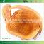 BK007/Eco-friendly folding bamboo fruit basket elephant shape bamboo fruit basket