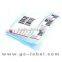 Hot sale high quality bopp silver label self adhesive labels stickers