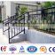 Rustproof maintenance free cheap outdoor stair railing design