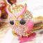 MYLOVE high quality colorful rhinestone owl necklace