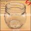 580ml clear glass round jar with lid for jam wholesale