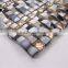 SMP25 Crystal Glass mosaic And China low price for mosaic backsplash tiles mosaic