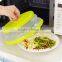 Foldable Plastic Microwave Cover For Plates