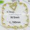 Fashion latest gold bracelet design for girls
