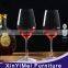 crystal champagne glass red wine glass