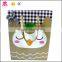 Cute luxury fashion custom decorate Art shopping gift paper bag with plastic handle