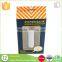 creative kraft paper power bank packaging box with clear window