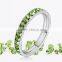 August Peridot birthstone wholesale custom rings for women and men a symbol of fame, dignity, and protect